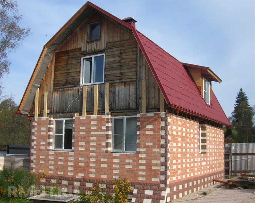 Чем отделать фасад деревянного дома снаружи недорого фото