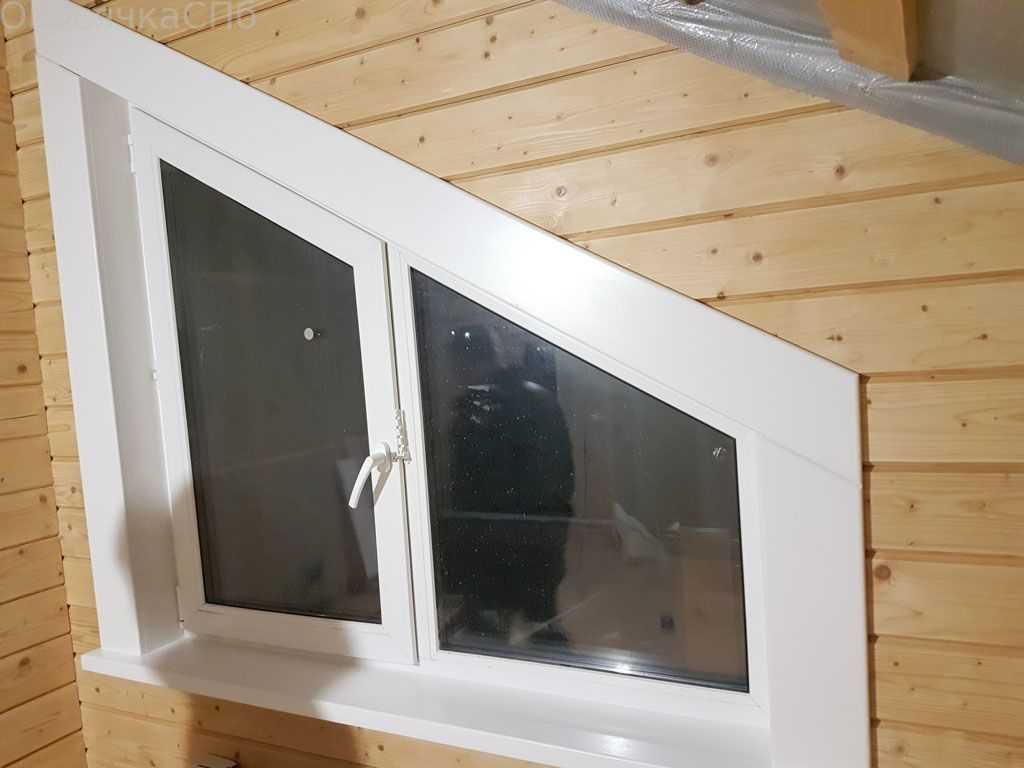 Внутренняя отделка пластиковых окон в деревянном доме: Отделка окон в .