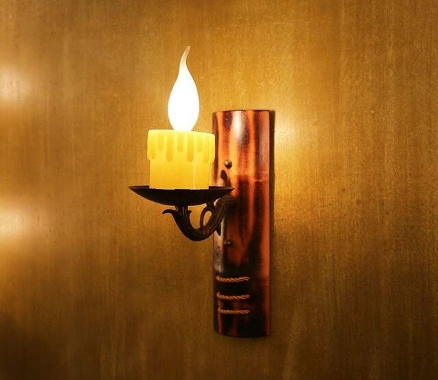 Настенный ночник-свеча советского производства