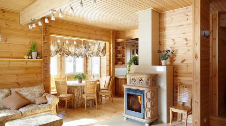 финские интерьеры деревянных домов