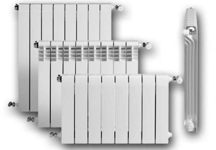 Алюминиевые радиаторы реализуется в широчайшем диапазоне типоразмеров. Кроме того, можно самостоятельно добавлять и убирать секции, оптимизируя теплоотдачу батареи