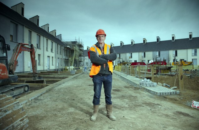 Grand designs: TV presenter Kevin McCloud is trying to boost the self-build sector with his Hab Housing project