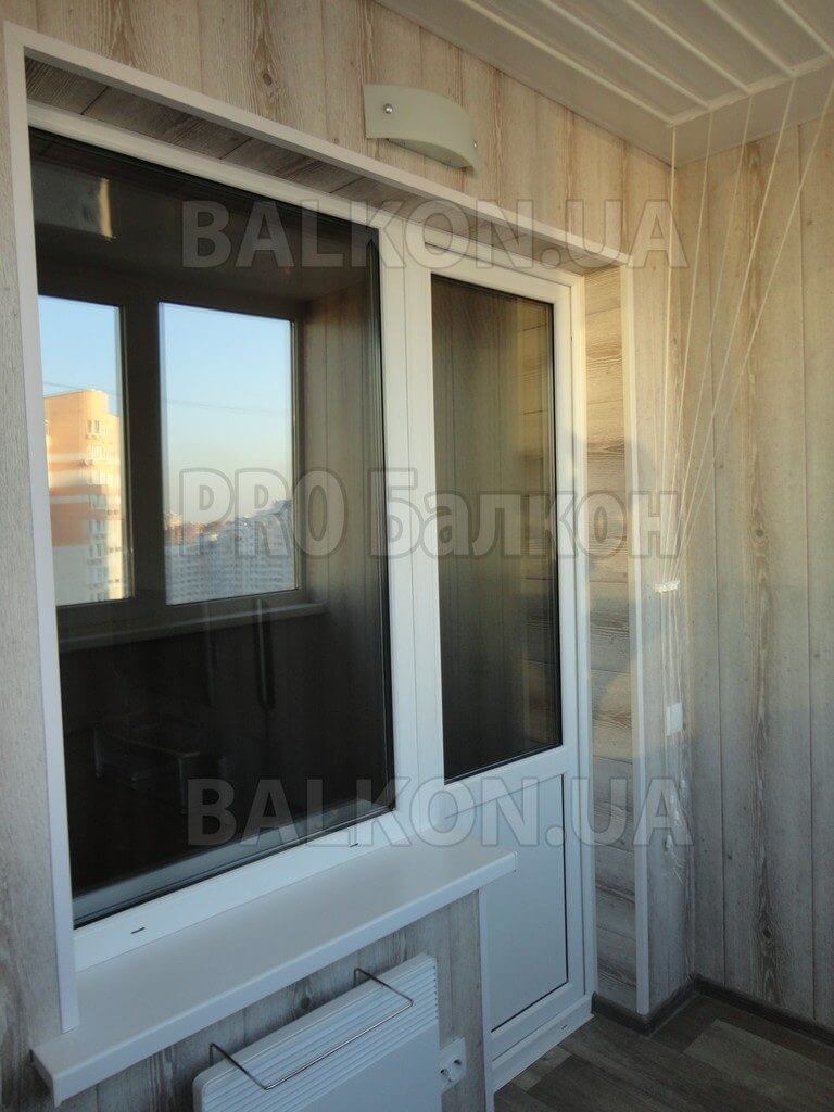 Фото Внутренняя отделка балкона под ключ Киев Чавдар 07