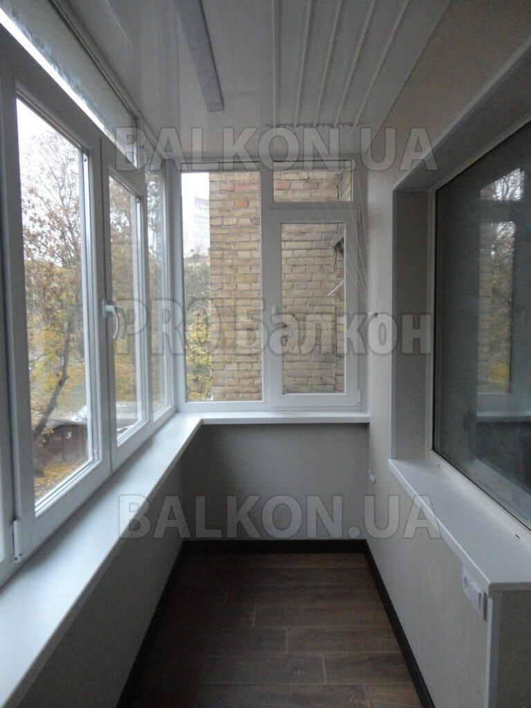 Фото Вынос балкона по полу под ключ Киев Ереванская 03