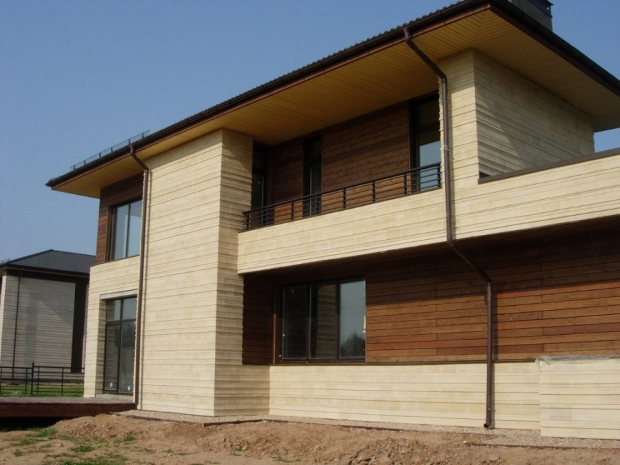 Панели для фасада дома – стеновые и облицовочные элементы для наружной .
