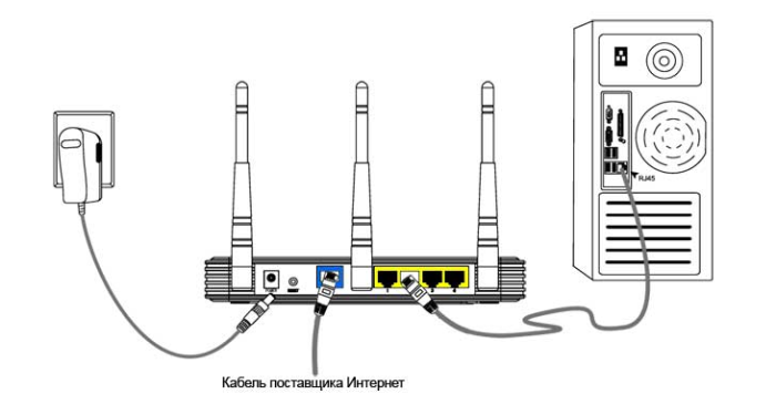 Удлинитель для подключения компьютера к сети