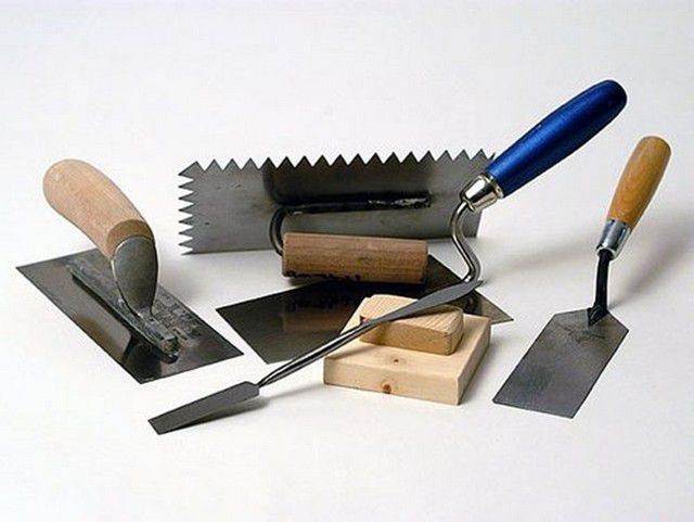 Инструменты для штукатурных работ