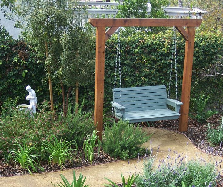 garden swing ideas 9